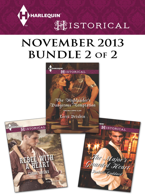 Cover image for Harlequin Historical November 2013, Bundle 2 of 2